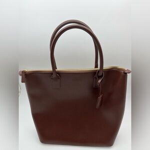 Stylish Brown Leather Shoulder Bag